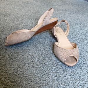 Talbots sling back low heel (size 6.5)